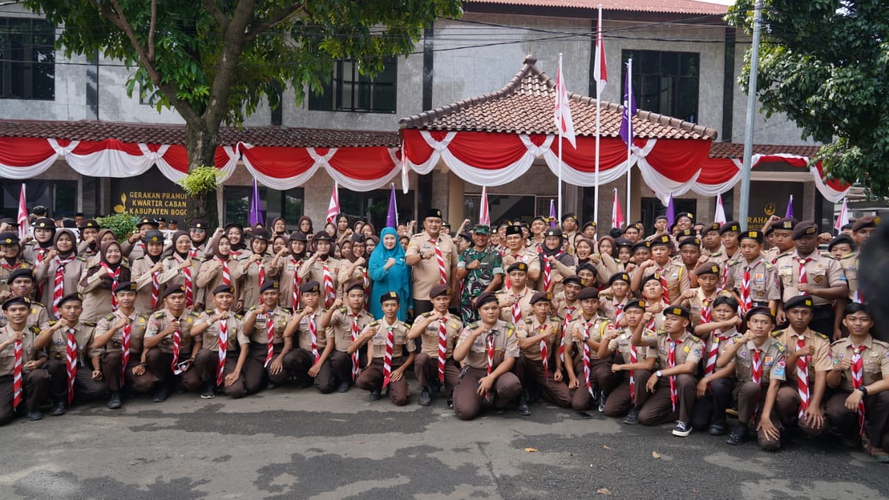 Revitalisasi Gedung Kwarcab Pramuka Kabupaten Bogor Diresmik