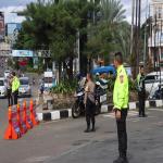 Kapolres Pantau Arus Lalu Lintas Gadog Puncak Bogor