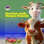 Kampanye Distribusi Daging Qurban Tanpa Plasik