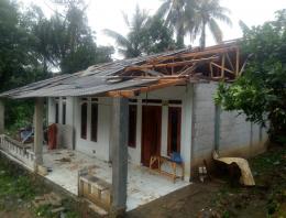 Angin Puting Beliung Rusak Puluhan Rumah Warga Babakan