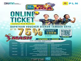 Saksikan  PLN Mobile Proliga 2024 dan Dapatkan Diskon Tambah Daya 75% serta Voucher Listrik