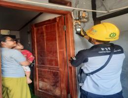 Mengutamakan Keselamatan,  PLN Gunung Putri Konsis
