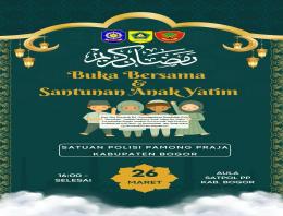 Satpol PP Kabupaten Gelar Buka Puasa dan Santunan Anak Yatim
